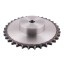 Sprocket Z34 [Dunlop] for 12B-1 Simplex roller chain, pitch - 19.05mm, with hub for bore fitting