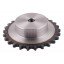 Sprocket Z27 [Dunlop] for 12B-1 Simplex roller chain, pitch - 19.05mm, with hub for bore fitting