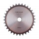 Plain bore roller chain sprocket 06B-1 - pitch 9.525mm, 32 Teath [Dunlop]