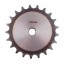 Sprocket Z21 [Dunlop] for 08B-1 Simplex roller chain, pitch - 12.7mm, with hub for bore fitting