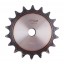 Kettenrad Z18 [Dunlop] fur 10B-1 Einreihiges Rollenkette, Teilung - 15.875mm, mit Nabe zum Aufbohren