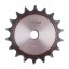 Sprocket Z18 [Dunlop] for 10B-1 Simplex roller chain, pitch - 15.875mm, with hub for bore fitting