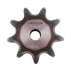 Plain bore roller chain sprocket 10B-1 - pitch 15.875mm, 9 Teath [Dunlop]