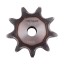 Sprocket Z9 [Dunlop] for 10B-1 Simplex roller chain, pitch - 15.875mm, with hub for bore fitting