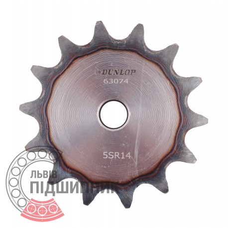 Kettenrad 10B-1 - kettensteigung 15.875mm, Z - 14 [Dunlop]