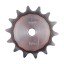 Sprocket Z14 [Dunlop] for 10B-1 Simplex roller chain, pitch - 15.875mm, with hub for bore fitting