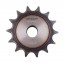 Kettenrad Z14 [Dunlop] fur 06B-1 Einreihiges Rollenkette, Teilung - 9.525mm, mit Nabe zum Aufbohren