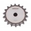 Sprocket Z18 [Dunlop] for 08B-1 Simplex roller chain, pitch - 12.7mm, with hub for bore fitting