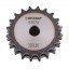 Sprocket Z20 [Dunlop] for 06B-2 Duplex roller chain, pitch - 9.525mm, with hub for bore fitting