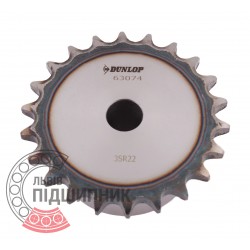 Kettenrad 06B-1 - kettensteigung 9.525mm, Z - 22 [Dunlop]