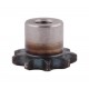 Plain bore roller chain sprocket 06B-1 - pitch 9.525mm, 9 Teath [Dunlop]