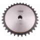 Plain bore roller chain sprocket 10B-1 - pitch 15.875mm, 33 Teath [Dunlop]