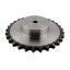 Sprocket Z30 [Dunlop] for 16B-1 Simplex roller chain, pitch - 25.4mm, with hub for bore fitting