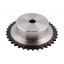 Sprocket Z37 [Dunlop] for 06B-1 Simplex roller chain, pitch - 9.525mm, with hub for bore fitting