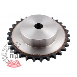 Plain bore roller chain sprocket 10B-1 - pitch 15.875mm, 30 Teath [Dunlop]