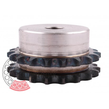 06B-2 Roller chain sprocket T- 19, d-12mm