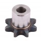 Plain bore roller chain sprocket 08B-1 - pitch 12.7mm, 8 Teath [Dunlop]