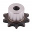 Sprocket Z10 [Dunlop] for 08B-1 Simplex roller chain, pitch - 12.7mm, with hub for bore fitting