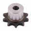 Sprocket Z10 [Dunlop] for 08B-1 Simplex roller chain, pitch - 12.7mm, with hub for bore fitting