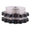 Sprocket Z15 [Dunlop] for 10B-2 Duplex roller chain, pitch - 15.875mm, with hub for bore fitting