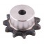 Sprocket Z11 [Dunlop] for 12B-1 Simplex roller chain, pitch - 19.05mm, with hub for bore fitting