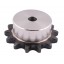 Sprocket Z14 [Dunlop] for 12B-1 Simplex roller chain, pitch - 19.05mm, with hub for bore fitting