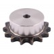 Plain bore roller chain sprocket 12B-1 - pitch 19.05mm, 15 Teath [Dunlop]