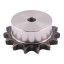 Sprocket Z15 [Dunlop] for 12B-1 Simplex roller chain, pitch - 19.05mm, with hub for bore fitting