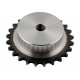 Plain bore roller chain sprocket 08B-1 - pitch 12.7mm, 25 Teath [Dunlop]