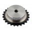 Sprocket Z25 [Dunlop] for 08B-1 Simplex roller chain, pitch - 12.7mm, with hub for bore fitting