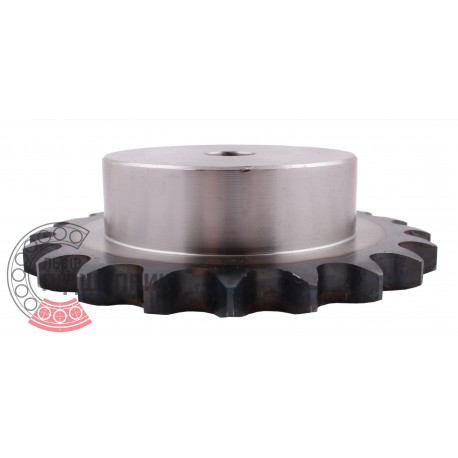 Plain bore roller chain sprocket 12B-1 - pitch 19.05mm, 20 Teath [Dunlop]