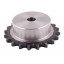 Sprocket Z21 [Dunlop] for 12B-1 Simplex roller chain, pitch - 19.05mm, with hub for bore fitting