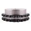 Sprocket Z23 [Dunlop] for 10B-2 Duplex roller chain, pitch - 15.875mm, with hub for bore fitting