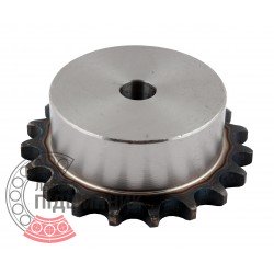 Plain bore roller chain sprocket 08B-1 - pitch 12.7mm, 19 Teath [Dunlop]