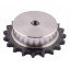 Sprocket Z20 [Dunlop] for 10B-1 Simplex roller chain, pitch - 15.875mm, with hub for bore fitting