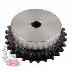 06B-2 Roller chain sprocket T- 25, d-12mm