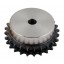 Sprocket Z25 [Dunlop] for 06B-2 Duplex roller chain, pitch - 9.525mm, with hub for bore fitting