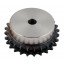 Sprocket Z25 [Dunlop] for 06B-2 Duplex roller chain, pitch - 9.525mm, with hub for bore fitting