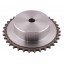 Sprocket Z36 [Dunlop] for 08B-1 Simplex roller chain, pitch - 12.7mm, with hub for bore fitting