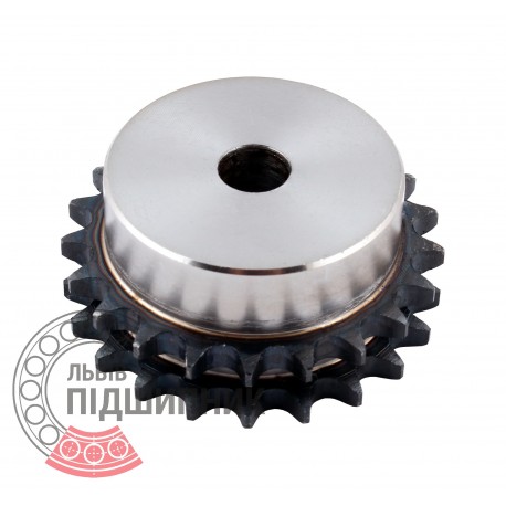 06B-2 Roller chain sprocket T- 21, d-12mm