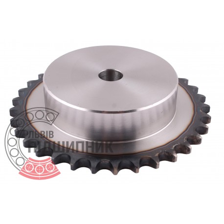 Plain bore roller chain sprocket 08B-1 - pitch 12.7mm, 33 Teath [Dunlop]