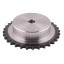 Sprocket Z33 [Dunlop] for 08B-1 Simplex roller chain, pitch - 12.7mm, with hub for bore fitting