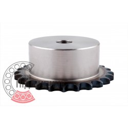 Plain bore roller chain sprocket 06B-1 - pitch 9.525mm, 24 Teath [Dunlop]