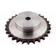 Plain bore roller chain sprocket 12B-1 - pitch 19.05mm, 28 Teath [Dunlop]
