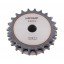 Sprocket Z22 [Dunlop] for 06B-2 Duplex roller chain, pitch - 9.525mm, with hub for bore fitting