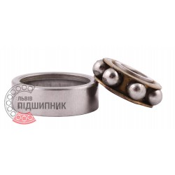6027 | 127 [GPZ] Deep groove open ball bearing