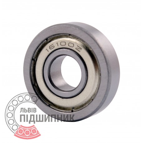 16100-2Z Deep groove shielded ball bearing