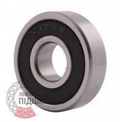 609 2RS Miniature deep groove ball bearing