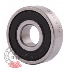 607 2RS Miniature deep groove ball bearing