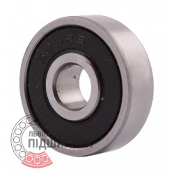 626 2RS Miniature deep groove ball bearing